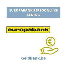 europabank persoonlijke lening