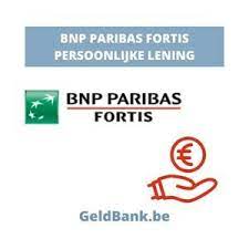 fortis persoonlijke lening