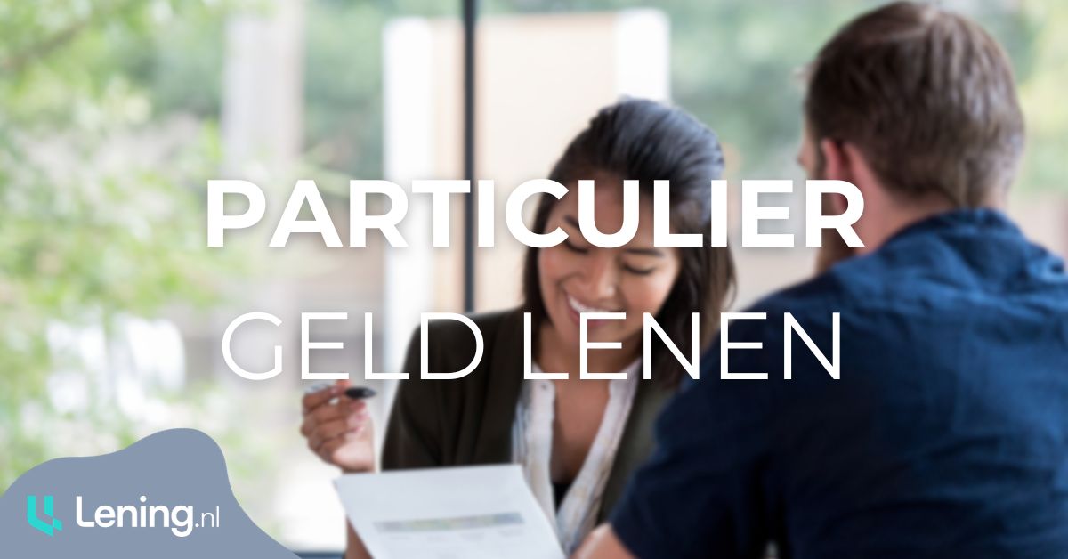 goedkope persoonlijke lening afsluiten